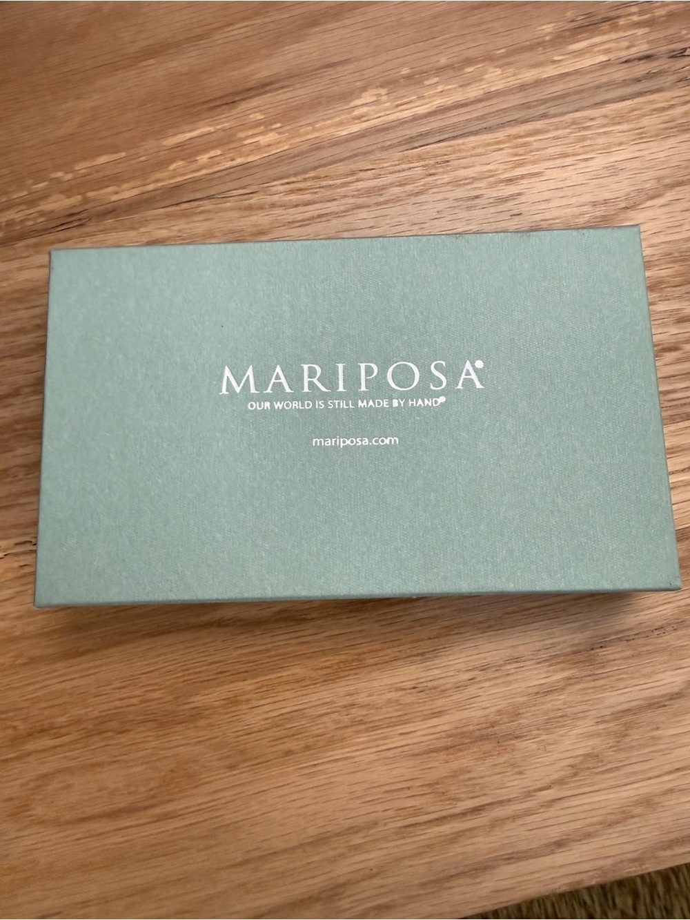 Mariposa Men's Accessory Gift Box - Mint Green